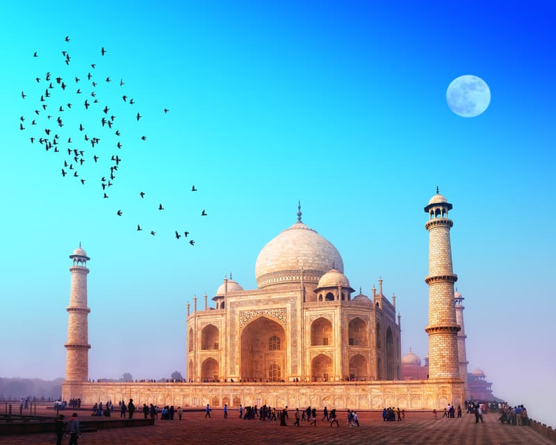Taj Mahal- One of the seven wonders of the world