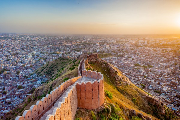 View of Jaipur from Nahargarh Fort