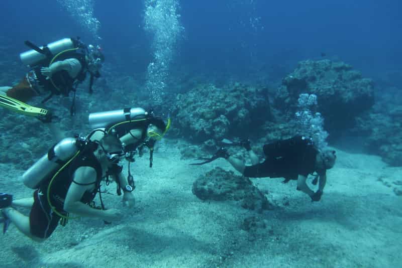 Scuba diving