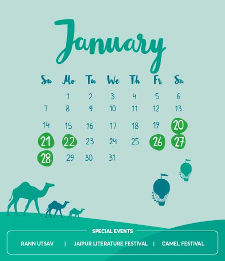 Long Weekends in January 2018