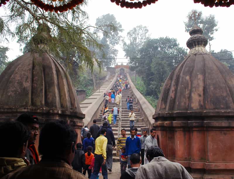 Entrance to Madhab temple, Hajo, Assam