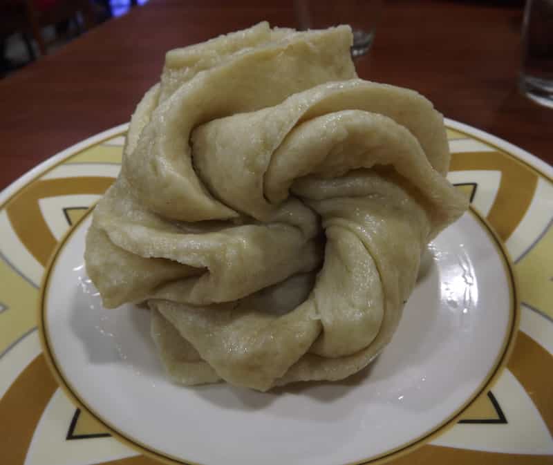 Tingmo, a Tibetan bread