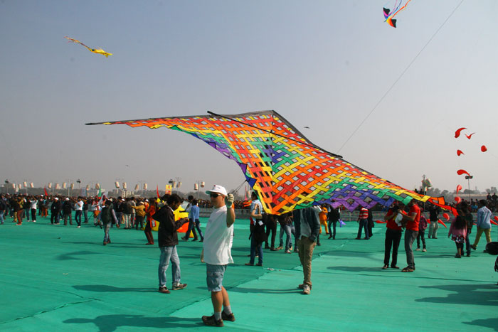 Jaipur kite festival inaugauration