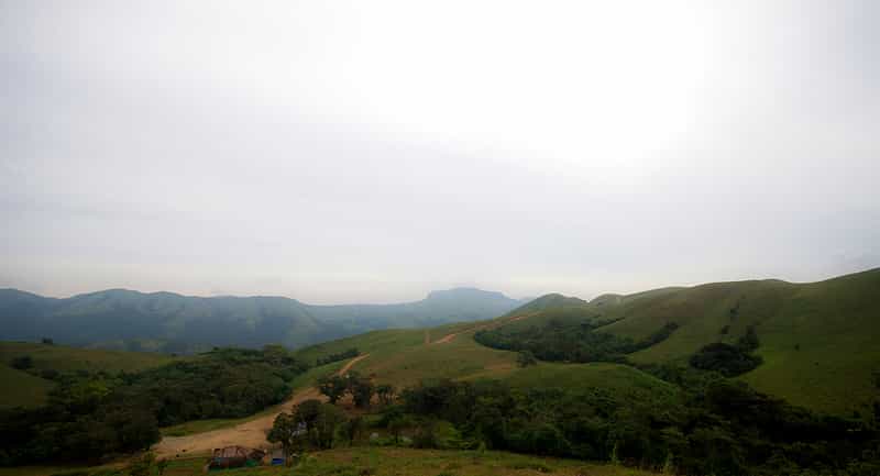 Beautiful Hills in Coorg