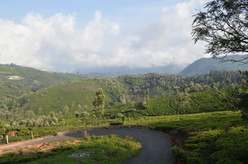 Cloudy landscapes of Kotagiri