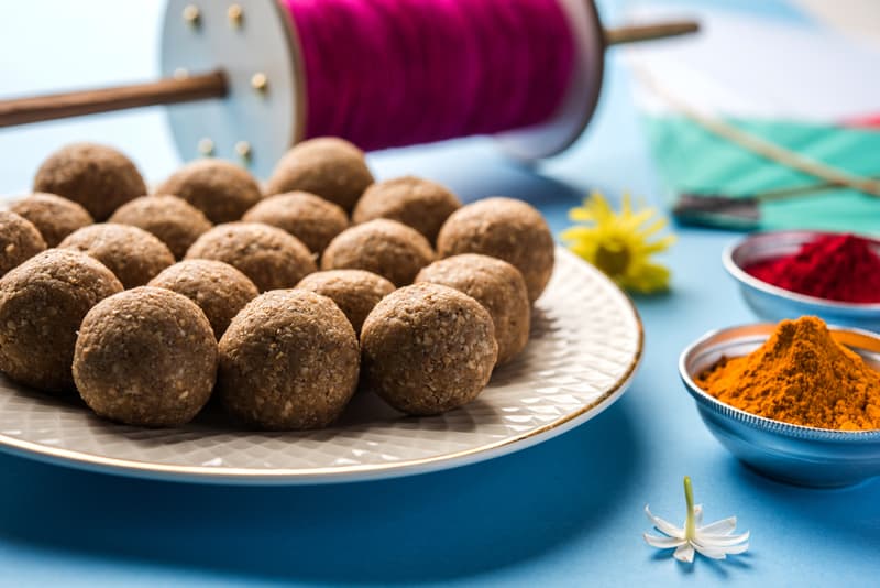 Til Ladoo for Makar Sankranti in Jaipur