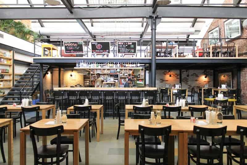 Alive until 1 am, Cafe Zoe is open for breakfast too!