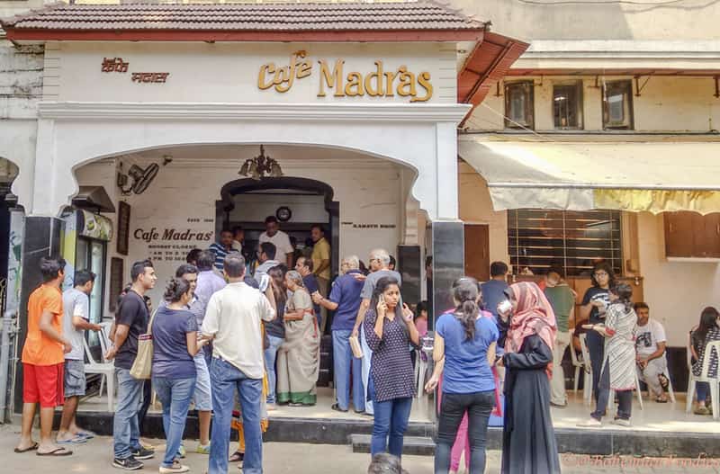  All waiting for a table at the city’s most famous South Indian cafe