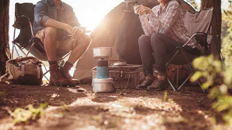 Cooking while Camping