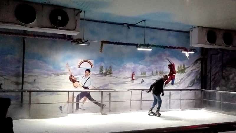 Enjoy Skating at Snow World