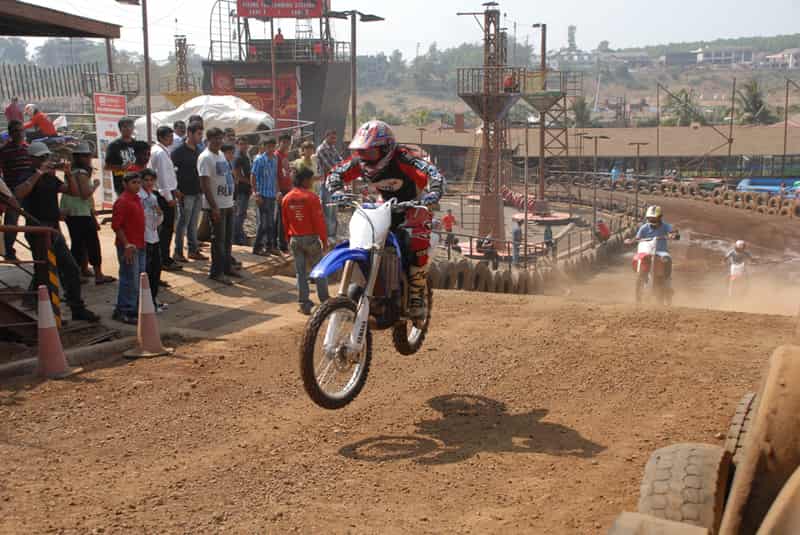 Motocross Biking at Della Adventures