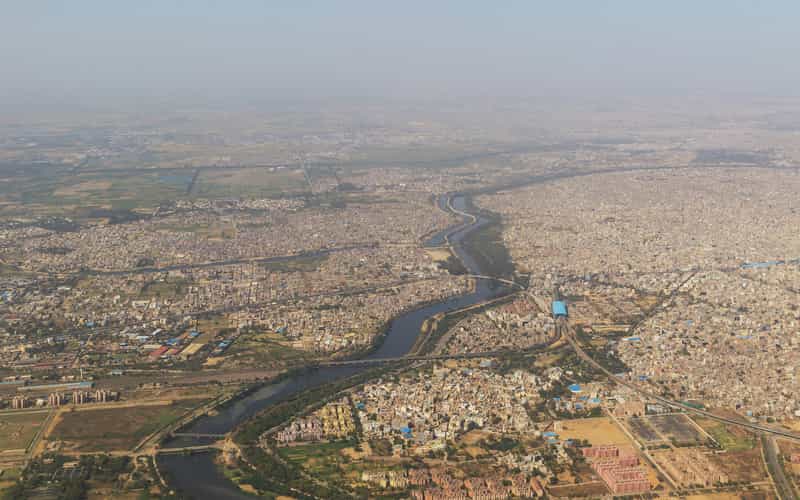 Najafgarh Drain Bird Sanctuary