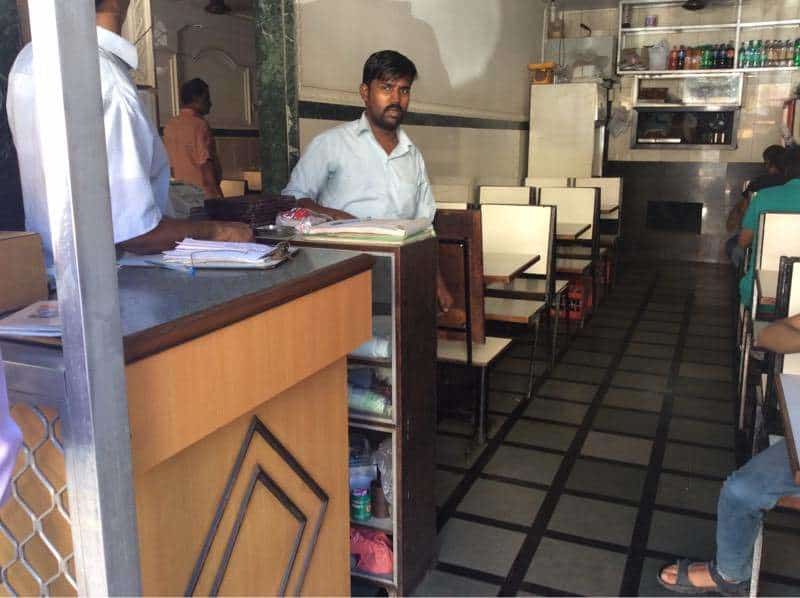 The modest interiors of Sneha in Mahim
