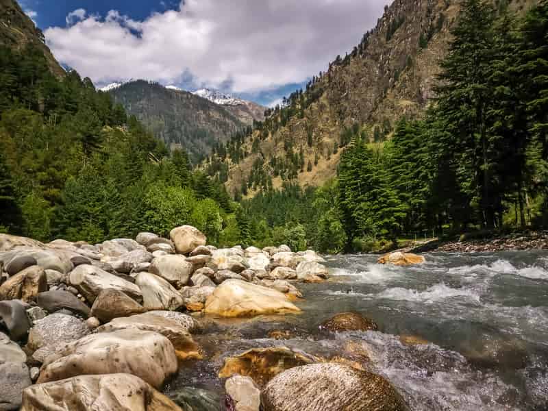 View from Kheerganga