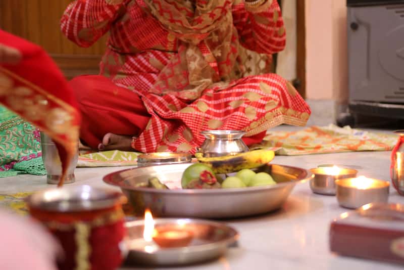 karwachauth Pooja