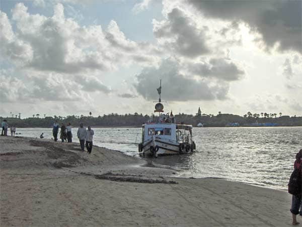 A ferry at the Marve Beach