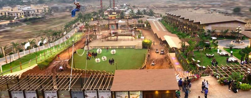 Adventure activities at Della adventure resort