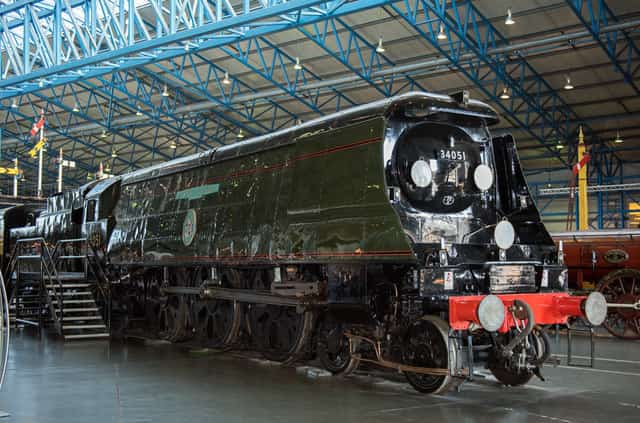An exhibit at the museum