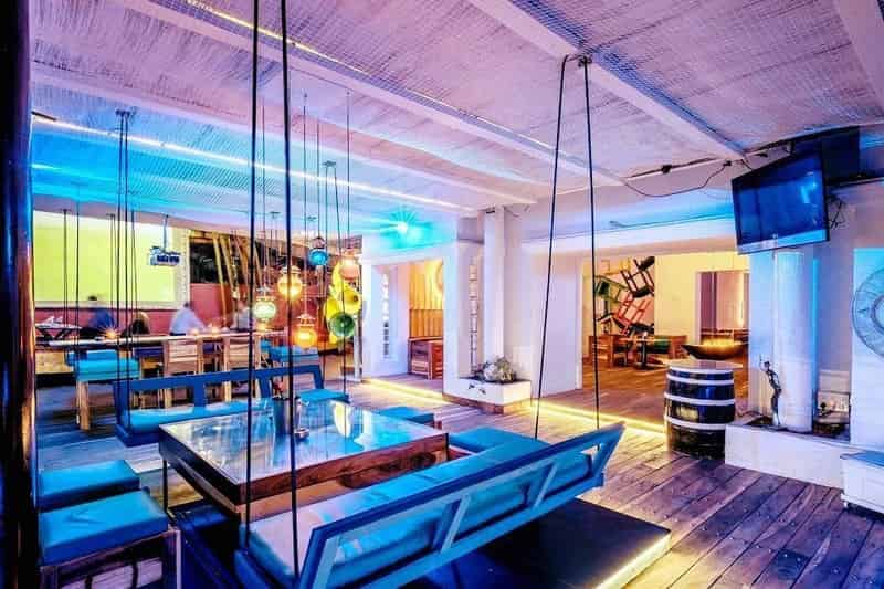 Tropical vibes at Banana Beach Bar