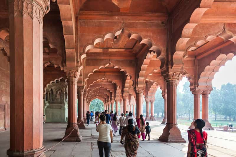Diwan-i-Am was used in many important celebrations