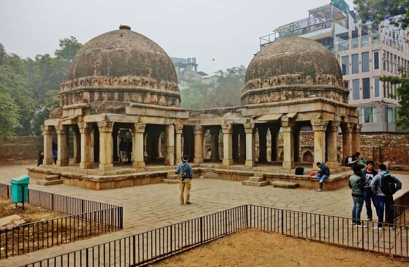 Firoze’s own tomb lies in Hauz-Khas