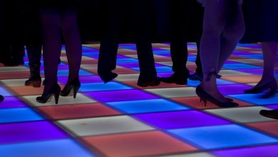 People Dancing in a Hyderabad Pub on the Dancefloor