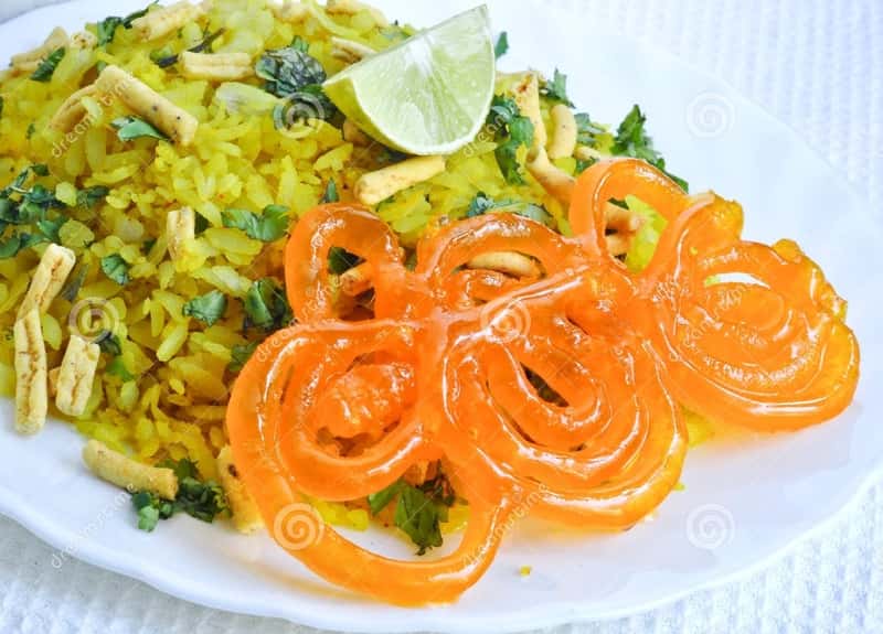 Poha Jalebi