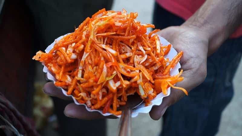 Recharge your phone and munch on Chinese Bhel 