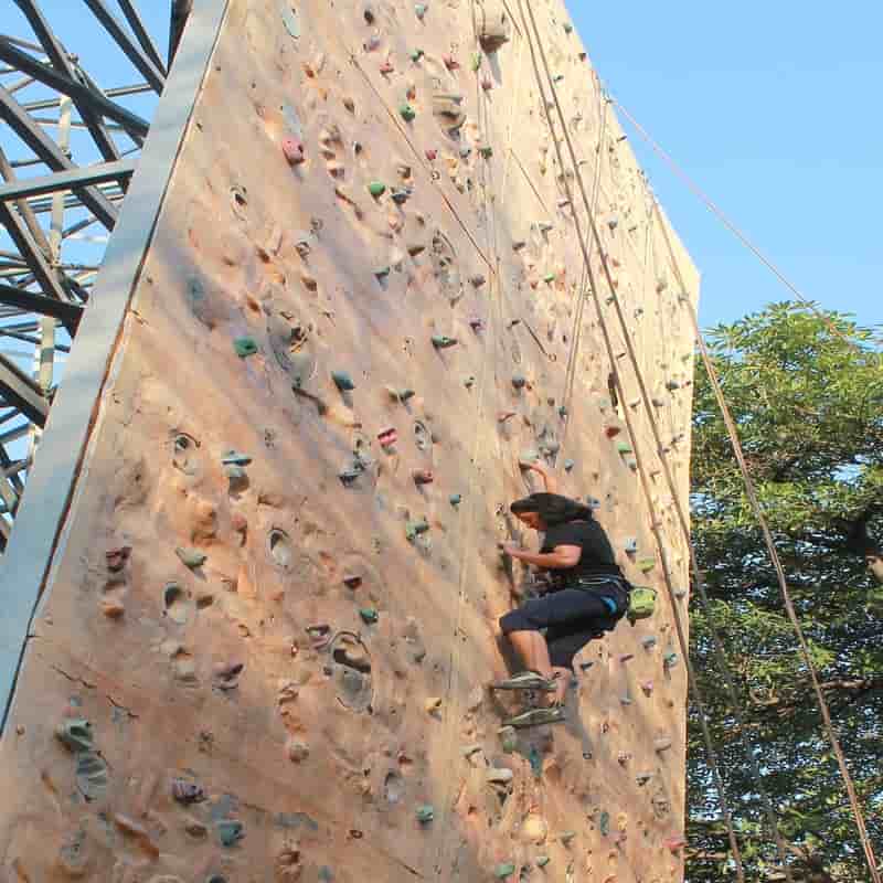 Rock climbing at IMF