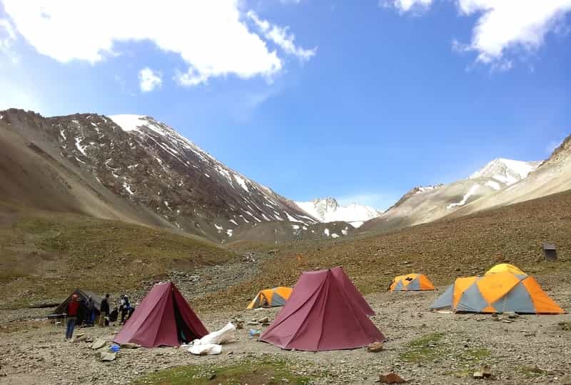 Stok Kangri Trek Base Cam