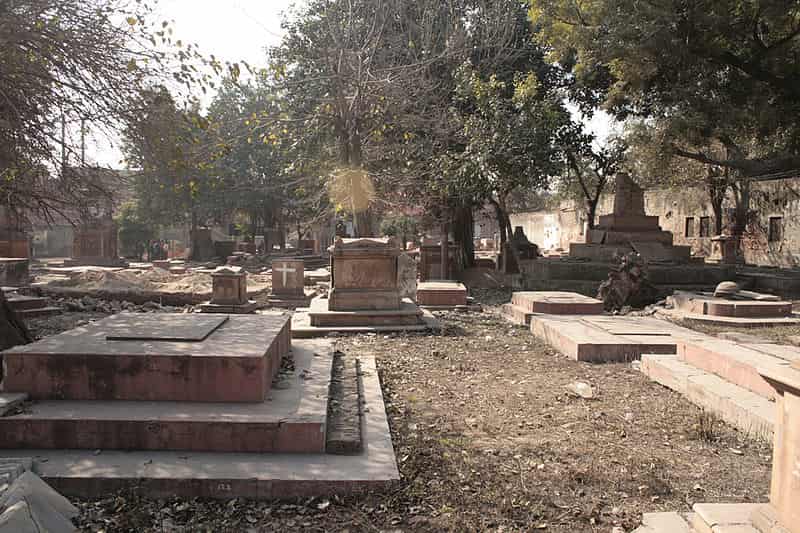 haunted road delhi The British vandalised this cemetery in the early 19th century