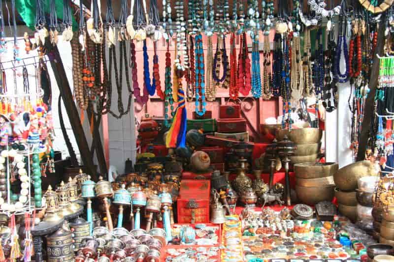 The Tibetan Market is the best places to shop for local Tibetan items 