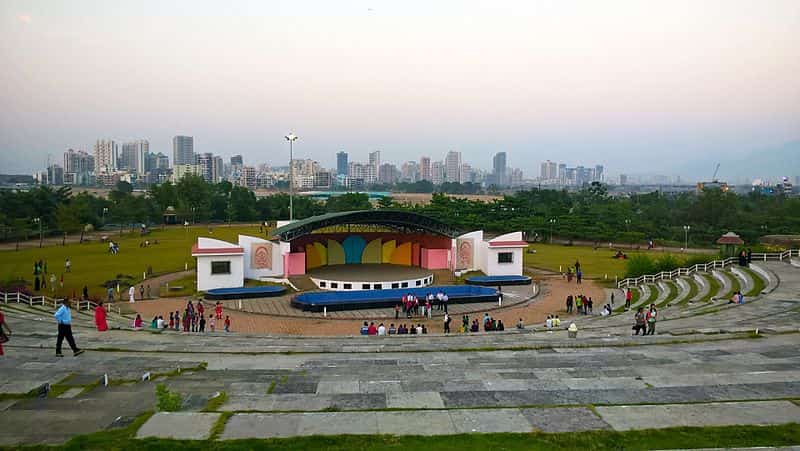 The amphitheater at Central Park