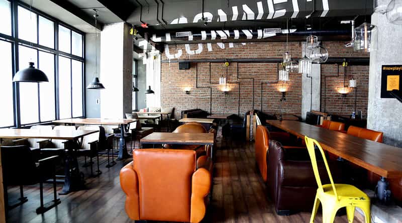 The working space provided by Hauz Khas Social