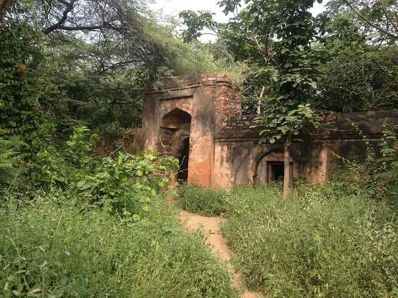 haunted road delhi This mahal is close to the Jhandewalan Metro