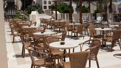 Rooftop Cafe in Delhi