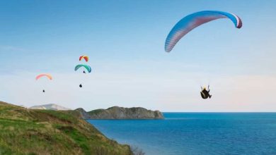 Paragliding over Dehradun