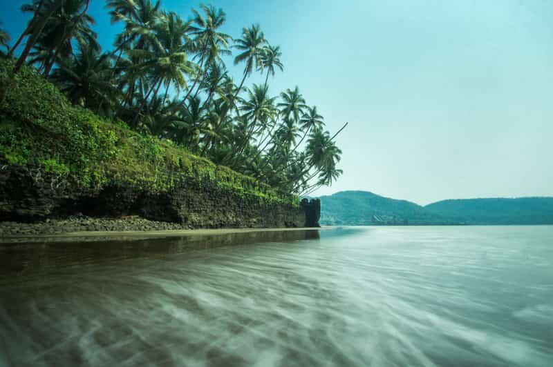 A local fort in Alibaug by the beach