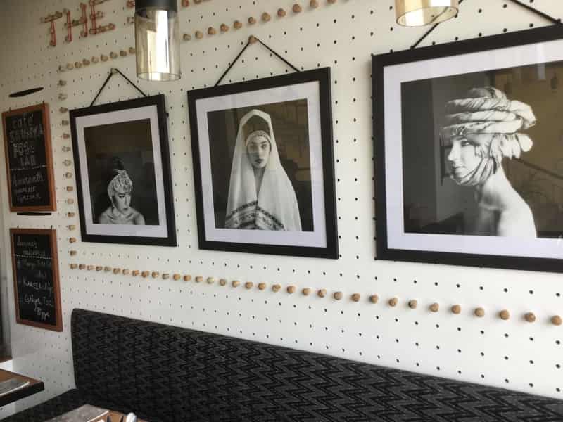 A vegan restaurant in Delhi