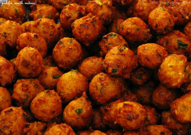 Bonda is a must-have breakfast item in Mysore