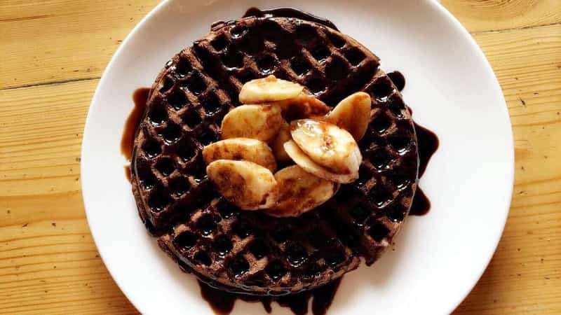 Qahwa serves excellent waffles
