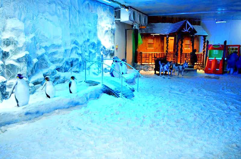 Snow World will surely please your children 
