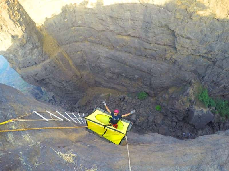 Stay at hanging tent in Sandhan
