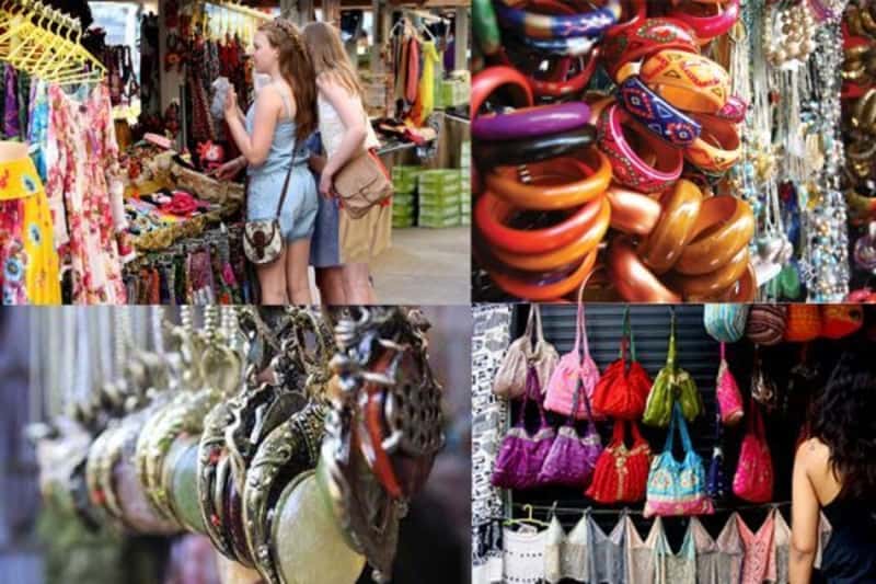 Street shopping at Sarojini Nagar