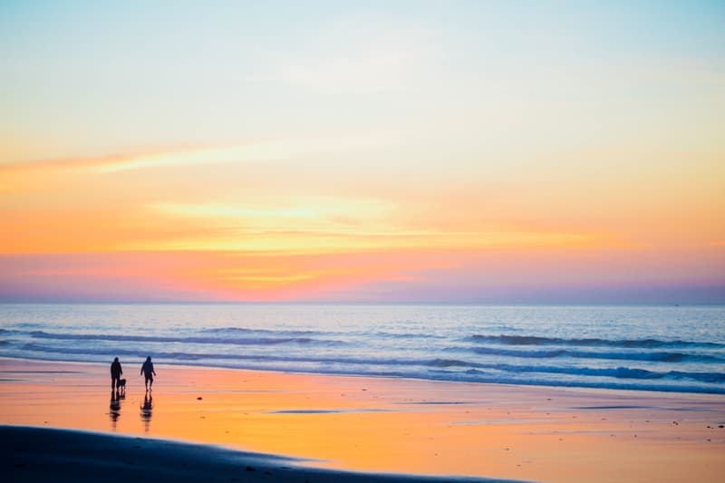 Sunset On Uttan Beach