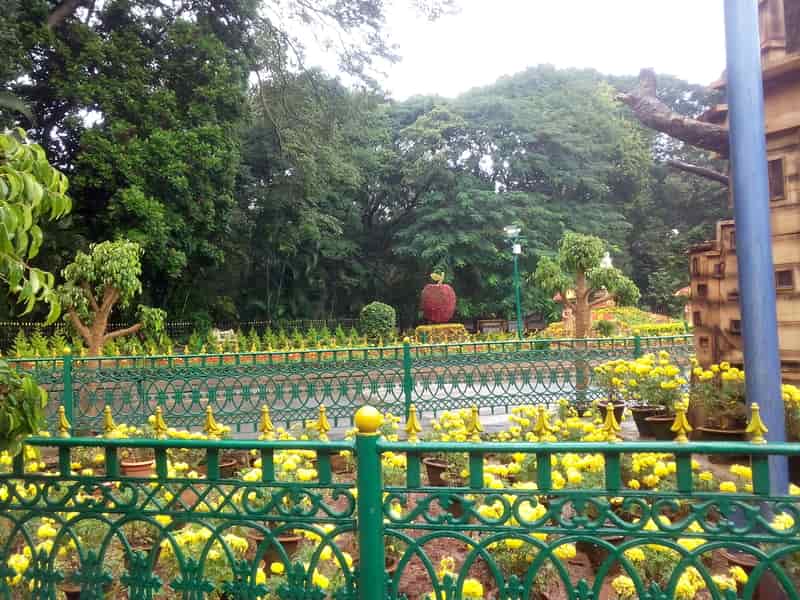 The center of Cubbon Park