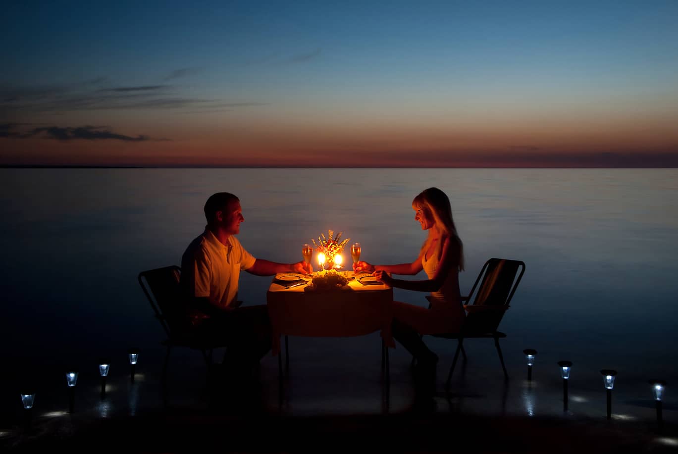 Candlelight bright decoration on sandy beach dinner table wedding 11140405  Stock Video at Vecteezy