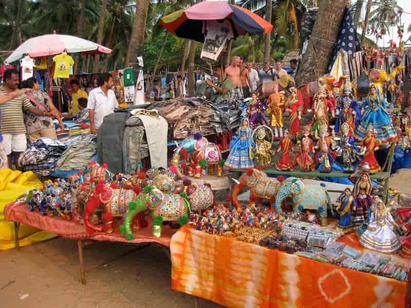 Colva Beach Market