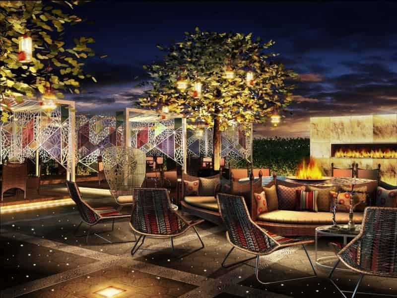 Persian Terrace, Sheraton Grand Bangalore Hotel at Brigade Gateway