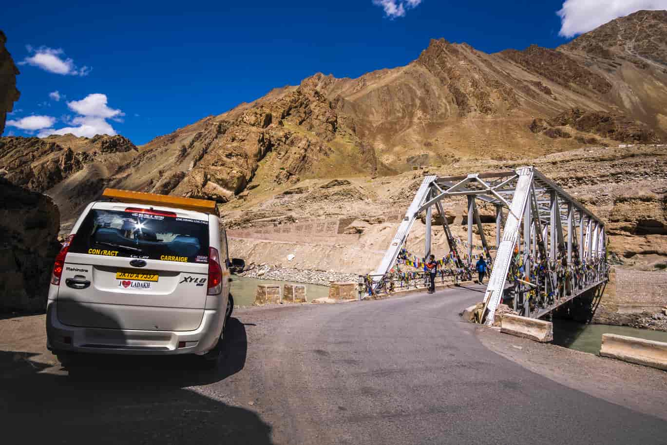 delhi to ladakh road trip distance